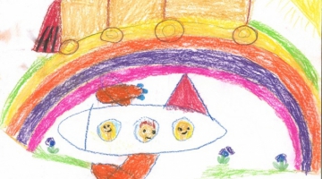 Anabel Human: Dúhová vláčiková trať, Bratislava