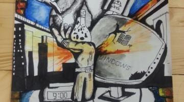 2. miesto v kategórii II. stupeň ZŠ:  Lukáš Štupák - Čo vynašiel ľudský mozog, Divín